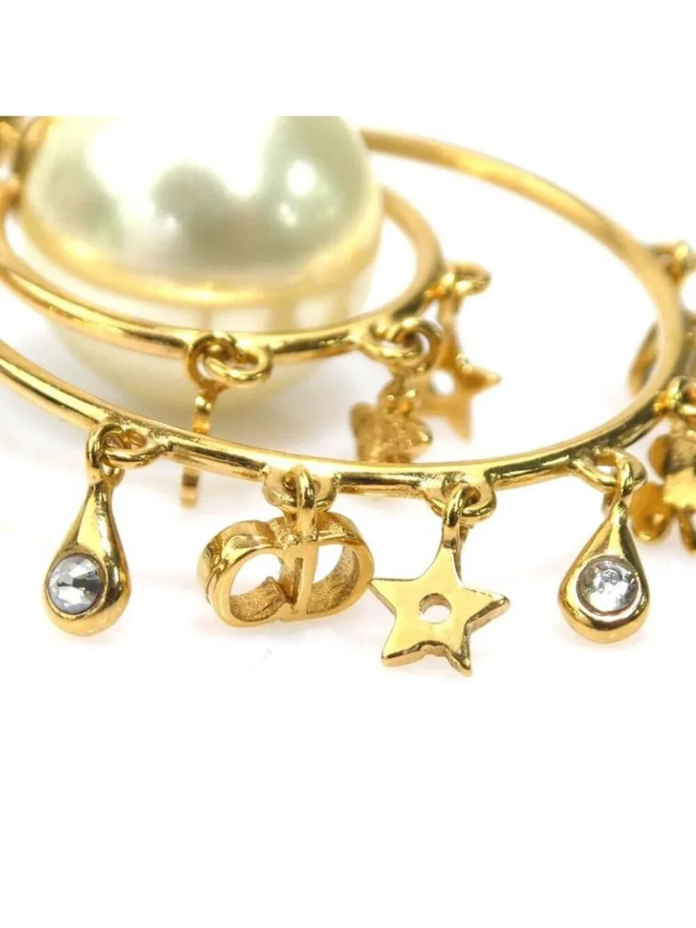 Dior Earrings Tribal Gold - Picture 4 of 10